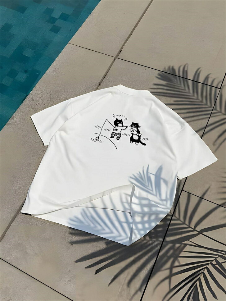 樂天商城 - 作業着 tシャツ メンズ 半袖 無地 レディース 大きいサイズ 大きめ 綿100％ 白 コットン 厚手 半袖tシャツ ティーシャツ ユナイテッドアスレ ゆったり オーバーサイズ ビッグシルエット 白t