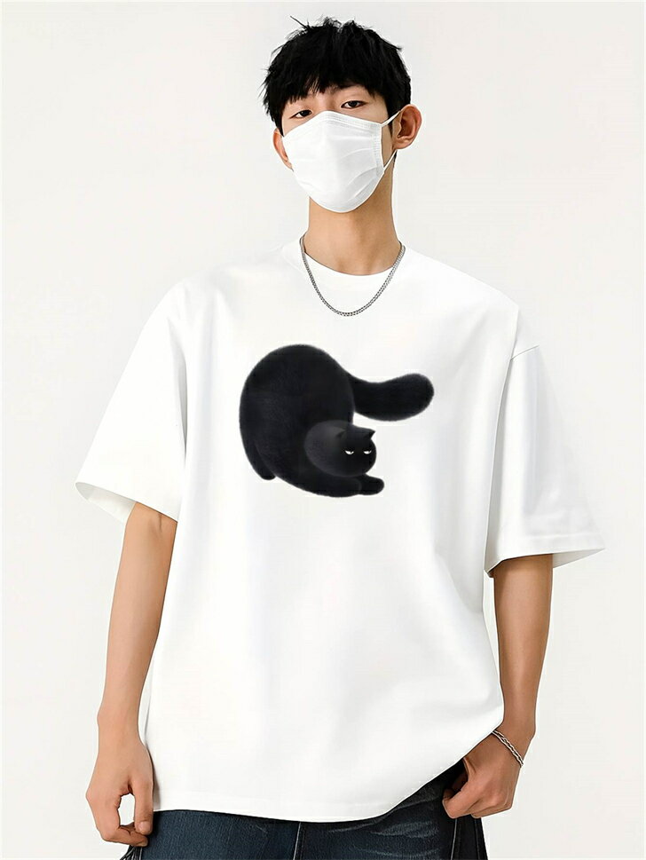 樂天商城 - 白 綿100％ コットン 厚手 半袖tシャツ ティーシャツ ユナイテッドアスレ ゆったり オーバーサイズ ビッグシルエット 白t 作業着 tシャツ メンズ 半袖 無地 レディース 大きいサイズ 大きめ