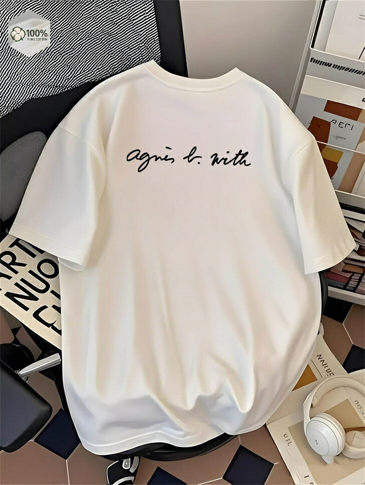 商品情報素材/材質コットン100％サイズ/寸法半袖Tシャツ サイズ表 / SIZE TABLE【サイズ】Sバスト：48cm／着丈：65cm／袖丈：20cm／肩幅：47cm身長目安：155〜160cm／体重目安：90〜100【サイズ】Mバスト...