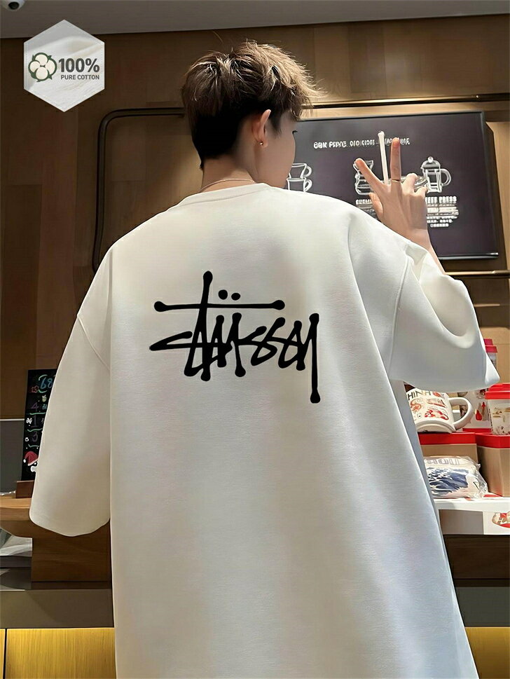 樂天商城 - レディース 大きいサイズ 大きめ 綿100％ 白 コットン 厚手 半袖tシャツ ティーシャツ ユナイテッドアスレ ゆったり オーバーサイズ ビッグシルエット 白t 作業着 tシャツ メンズ 半袖 無地