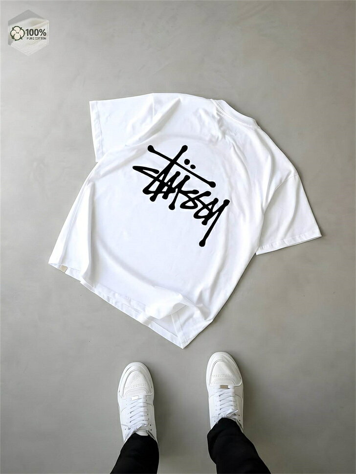 樂天商城 - ゆったり オーバーサイズ ビッグシルエット 白t 作業着 tシャツ メンズ 半袖 無地 レディース 大きいサイズ 大きめ 綿100％ 白 コットン 厚手 半袖tシャツ ティーシャツ ユナイテッドアスレ