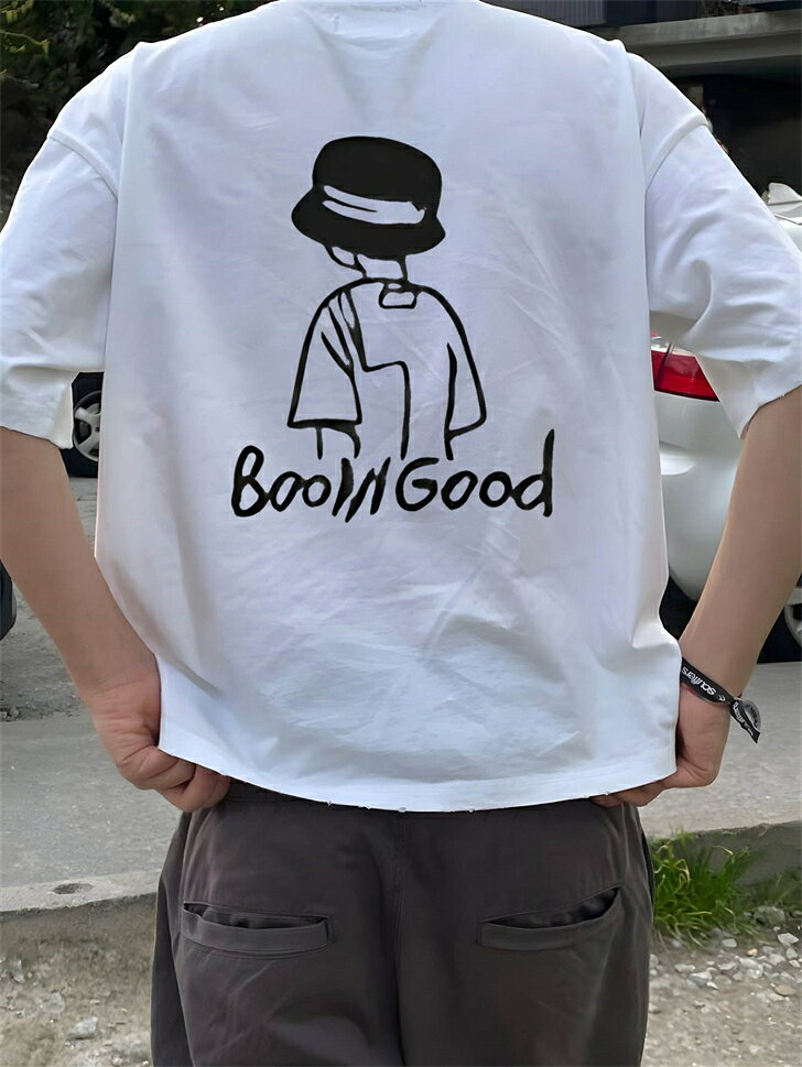 樂天商城 - 白 綿100％ コットン 厚手 半袖tシャツ ティーシャツ ユナイテッドアスレ ゆったり オーバーサイズ ビッグシルエット 白t 作業着 tシャツ メンズ 半袖 無地 レディース 大きいサイズ 大きめ