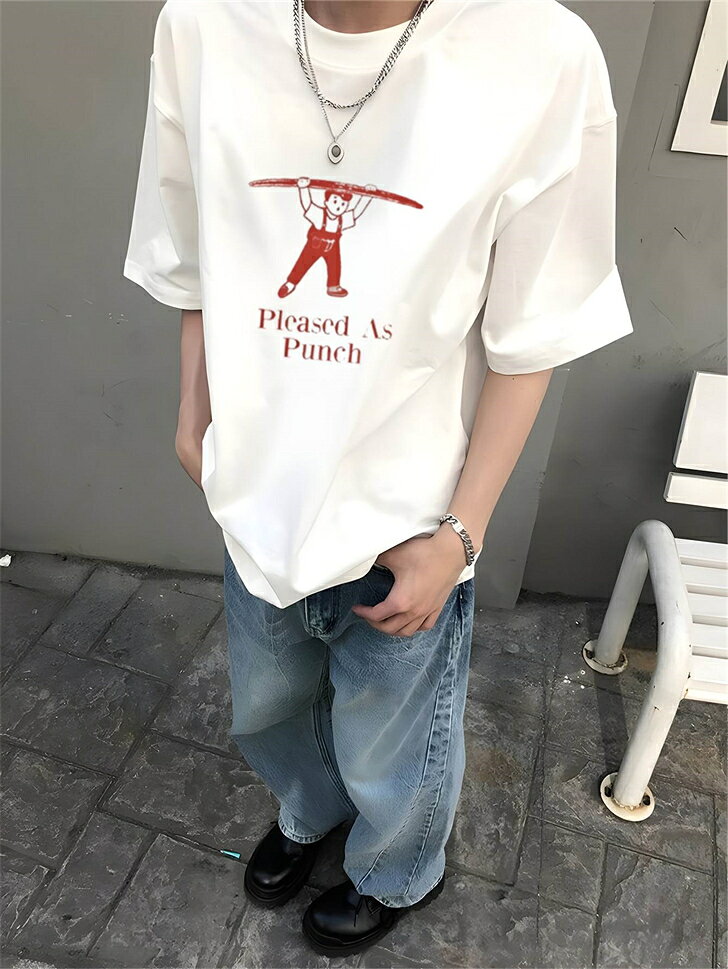 樂天商城 - ビッグシルエット オーバーサイズ ゆったり ユナイテッドアスレ ティーシャツ 半袖tシャツ 厚手 コットン 白 綿100％ 大きめ 大きいサイズ レディース 無地 半袖 メンズ tシャツ 作業着 白t