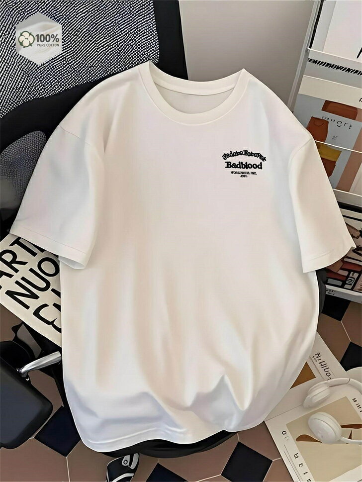樂天商城 - 白t 作業着 tシャツ メンズ 半袖 無地 レディース 大きいサイズ 大きめ 綿100％ 白 コットン 厚手 半袖tシャツ ティーシャツ ユナイテッドアスレ ゆったり オーバーサイズ ビッグシルエット