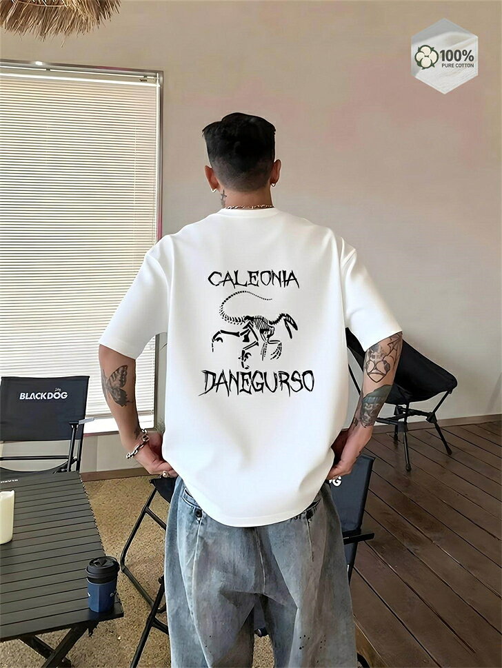 樂天商城 - 大きいサイズ 大きめ 綿100％ 白 コットン 厚手 半袖tシャツ ティーシャツ ユナイテッドアスレ ゆったり オーバーサイズ ビッグシルエット 白t 作業着 tシャツ メンズ 半袖 無地 レディース