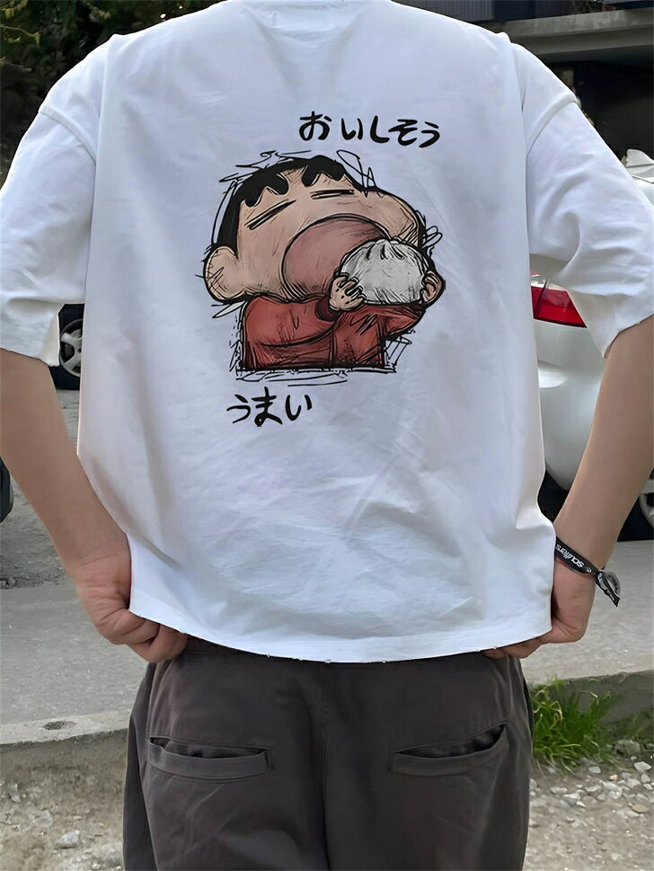 樂天商城 - ゆったり オーバーサイズ ビッグシルエット 白t 作業着 tシャツ メンズ 半袖 無地 レディース 大きいサイズ 大きめ 綿100％ 白 コットン 厚手 半袖tシャツ ティーシャツ ユナイテッドアスレ