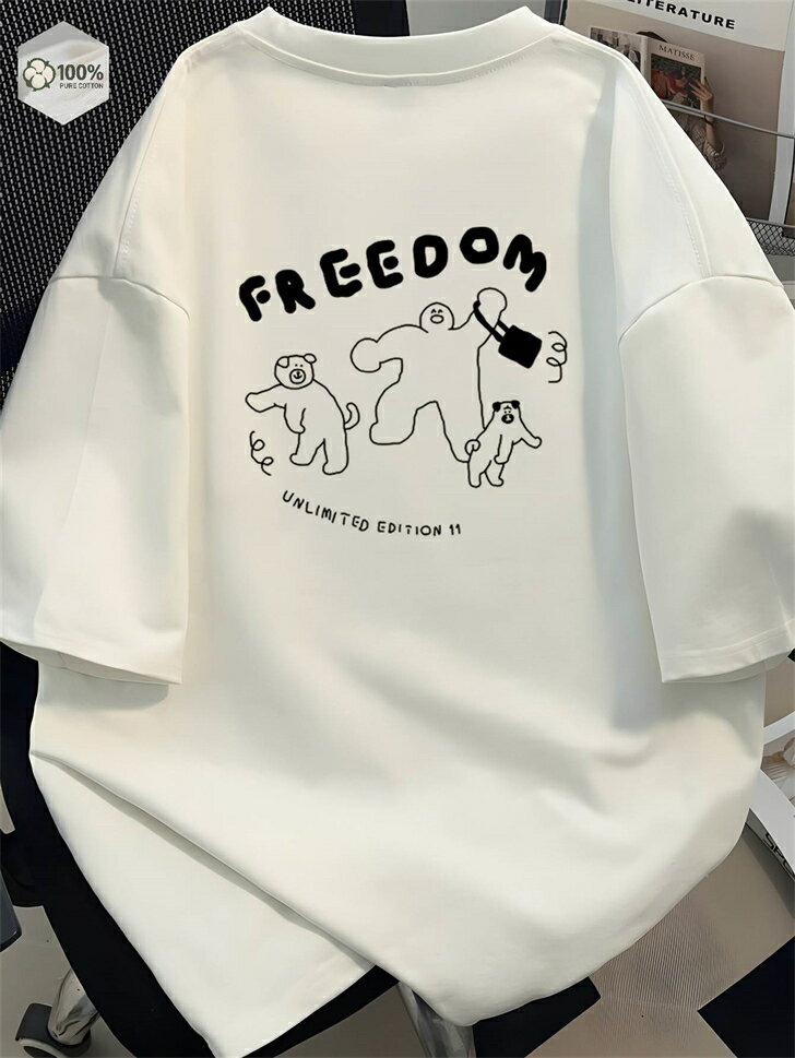 樂天商城 - 無地 半袖 メンズ tシャツ 作業着 白t ビッグシルエット オーバーサイズ ゆったり ユナイテッドアスレ ティーシャツ 半袖tシャツ 厚手 コットン 白 綿100％ 大きめ 大きいサイズ レディース