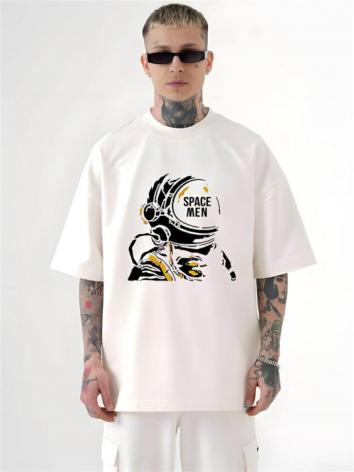 樂天商城 - ユナイテッドアスレ ゆったり オーバーサイズ ビッグシルエット 白t 作業着 tシャツ メンズ 半袖 無地 レディース 大きいサイズ 大きめ 綿100％ 白 コットン 厚手 半袖tシャツ ティーシャツ