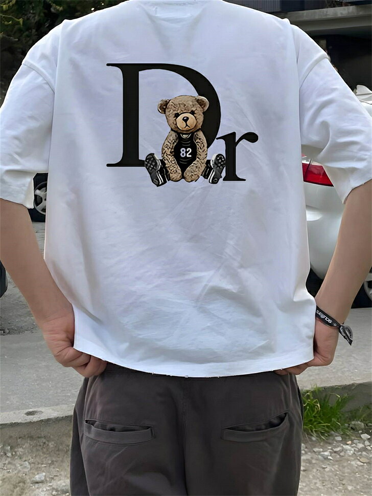樂天商城 - オーバーサイズ ゆったり ユナイテッドアスレ ティーシャツ 半袖tシャツ 厚手 コットン 白 綿100％ 大きめ 大きいサイズ レディース 無地 半袖 メンズ tシャツ 作業着 白t ビッグシルエット