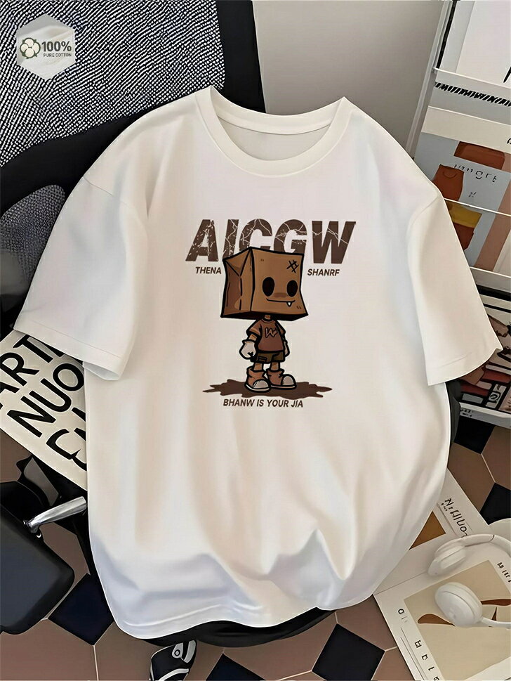 樂天商城 - 大きめ 大きいサイズ 綿100％ 白 コットン 厚手 半袖tシャツ ティーシャツ ユナイテッドアスレ ゆったり オーバーサイズ ビッグシルエット 白t 作業着 tシャツ メンズ 半袖 無地 レディース