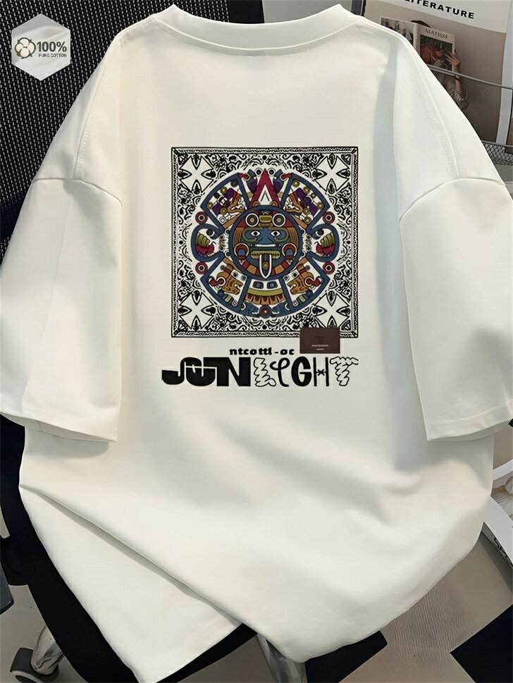 樂天商城 - コットン 厚手 半袖tシャツ ティーシャツ ユナイテッドアスレ ゆったり オーバーサイズ ビッグシルエット 白t 作業着 tシャツ メンズ 半袖 無地 レディース 大きいサイズ 大きめ 綿100％ 白