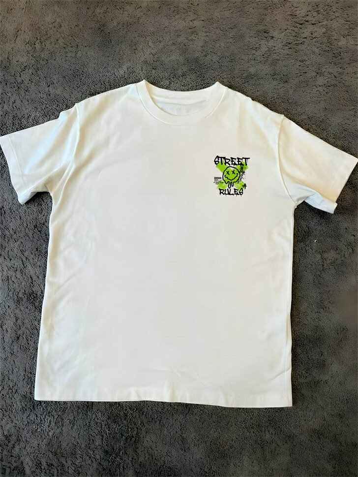樂天商城 - コットン 厚手 半袖tシャツ ティーシャツ ユナイテッドアスレ ゆったり オーバーサイズ ビッグシルエット 白t 作業着 tシャツ メンズ 半袖 無地 レディース 大きいサイズ 大きめ 綿100％ 白