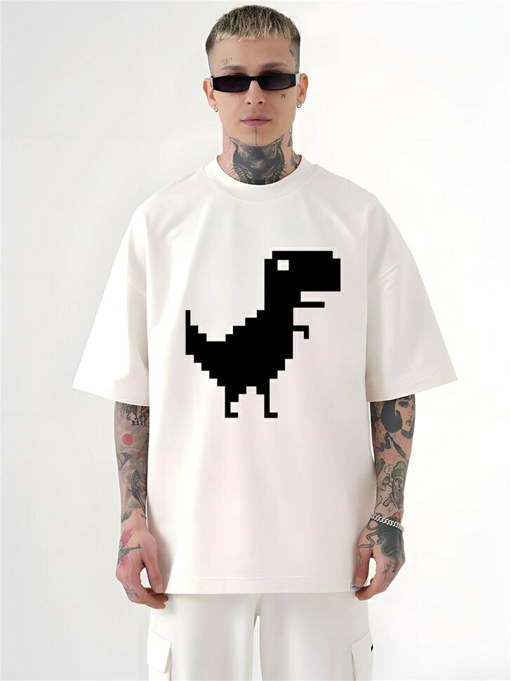 樂天商城 - 白 コットン 厚手 半袖tシャツ ティーシャツ ユナイテッドアスレ ゆったり オーバーサイズ ビッグシルエット 白t 作業着 tシャツ メンズ 半袖 無地 レディース 大きいサイズ 大きめ 綿100％