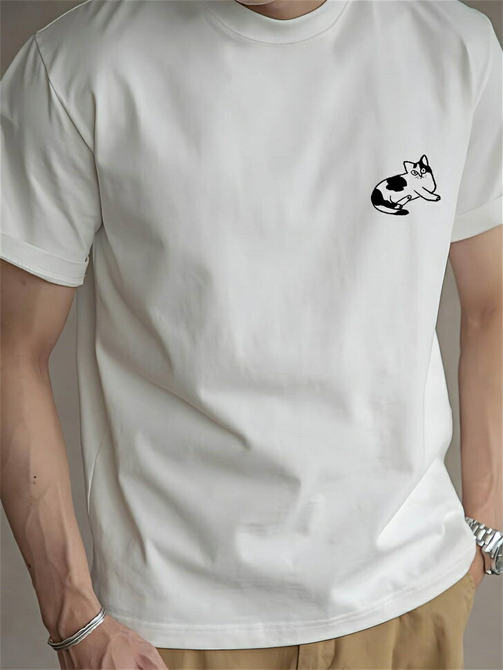 Rakuten - 大きめ 綿100％ 白 コットン 厚手 半袖tシャツ ティーシャツ ユナイテッドアスレ ゆったり オーバーサイズ ビッグシルエット 白t 作業着 tシャツ メンズ 半袖 無地 レディース 大きいサイズ