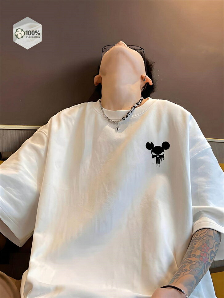 樂天商城 - 白t 作業着 tシャツ メンズ 半袖 無地 レディース 大きいサイズ 大きめ 綿100％ 白 コットン 厚手 半袖tシャツ ティーシャツ ユナイテッドアスレ ゆったり オーバーサイズ ビッグシルエット