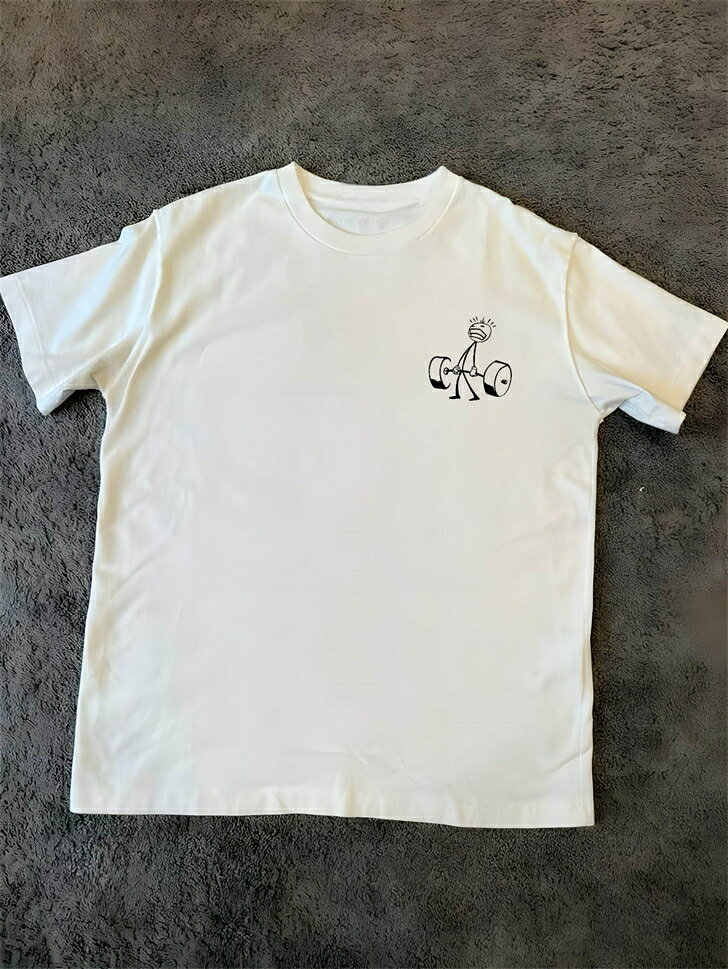 厚手 コットン 白 綿100％ 大きめ 大きいサイズ レディース 無地 半袖 メンズ tシャツ 作業着 白t ビッグシルエット オーバーサイズ ゆったり ユナイテッドアスレ ティーシャツ 半袖tシャツ(4.0)