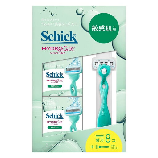 コストコ Schick (シック) ハイドロシルク 敏感肌用 クラブパック 本体刃付 + 替刃8個 costco コストコ Schick (シック) ハイドロシルク 敏感肌用 クラブパック 本体刃付 + 替刃8個 costco
