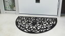 【SALE:7/11 20:00 - 7/19 01:59】玄関マット 屋外用 45×75cm 半円 おしゃれ 泥落とし