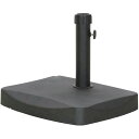【P10倍:7/4 20:00 - 7/11 01:59】パラソルベース 半円 20kg パラソルスタンド ブラック