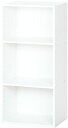 【SALE:7/11 20:00 - 7/19 01:59】カラーボックス 3段 2個セット 収納棚 幅41.8×奥行29×高さ89cm ホワイト