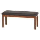 【SALE:7/11 20:00 - 7/19 01:59】ダイニングベンチ おしゃれ 北欧 幅100×奥行38×高さ43.5cm ブラウン