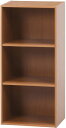 【SALE:7/11 20:00 - 7/19 01:59】カラーボックス 3段 2個セット 収納棚 幅41.8×奥行29×高さ89cm ナチュラル
