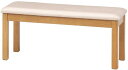 【SALE:7/11 20:00 - 7/19 01:59】ダイニングベンチ おしゃれ 天然木製 幅95×奥行35×高さ43cm ナチュラル