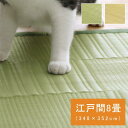 【SALE:5/1 10:00 - 5/8 01:59】レジャーシート 352×352cm 江戸間8畳 洗える ラグマット 日本製