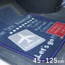 【SALE:7/11 20:00 - 7/19 01:59】フロアマット 車用 洗える 約45×125cm フリーカット 2列目