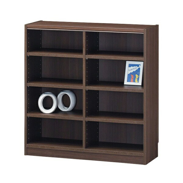 【SALE：12/3 20:00 - 12/11 01:59】受注生産 隙間収納ラック 幅87高さ90 4段 ダークブラウン