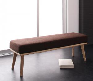 【P10倍：10/4 20:00 - 10/9 01:59】ダイニングベンチ おしゃれ 2人掛け 125cm モダンリビング 長椅子 ベンチシート