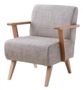 ダイニングソファー おしゃれ 1人掛け 1人用 天然木北欧 リビング