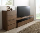 【SALE:7/11 20:00 - 7/19 01:59】テレビ台 おしゃれ 2点セット(テレビ台180+チェスト) 43インチ/50インチ/55インチ/60...