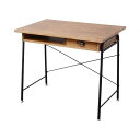 【SALE:5/1 10:00 - 5/8 01:59】パソコンデスク 約幅86cm ワークデスク 木製 桐材 リビング 子供部屋 書斎