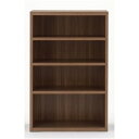 【SALE:7/11 20:00 - 7/19 01:59】カラーボックス おしゃれ リアルウォールナット 74.3×113.8cm 4段 日本製