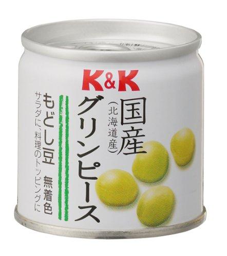 K&K 国産グリンピース無着色缶 85g