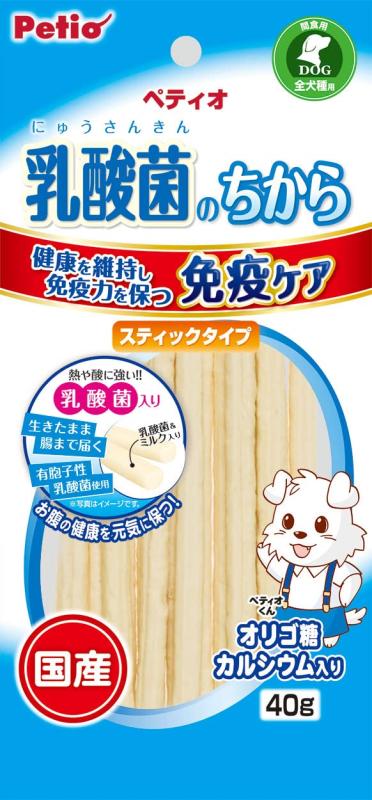 ペティオ (Petio) 犬用おやつ 乳酸菌のちから スティックタイプ