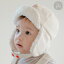 【送料無料】ヴィヴァーン ウィンター 耳あて付きキャップ 赤ちゃん 防寒対策 暖か帽子 ボア ワイヤー入り レタリングポイント 耳当て付き帽子 外遊び