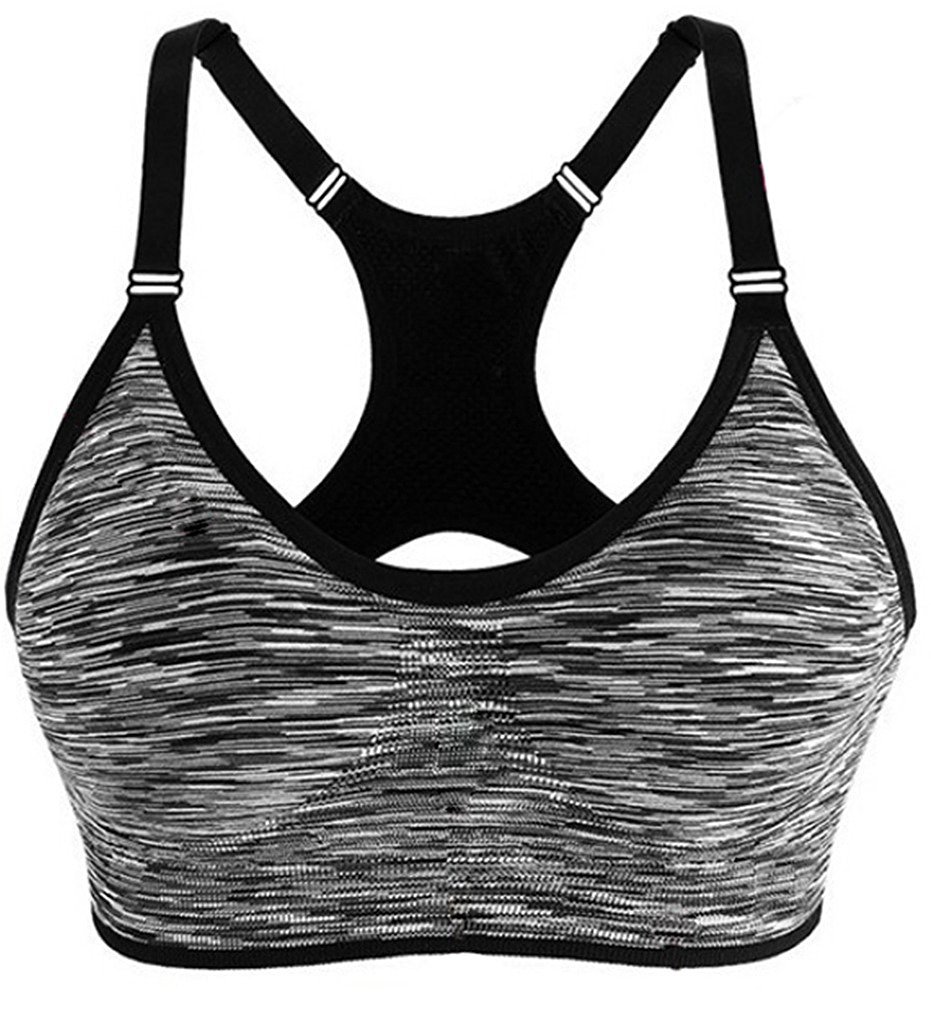 大人女子には嬉しい機能 ジュニアブラ 着け心地 品質 ナイス 伸びが良い ホールド フィット感 しっかり フィットネス かっこいい ライトグリーン グレー ブルー パープル オレンジ スポーツブラ ノンワイヤー スポブラ フィットネスブラ カップ付きインナー 速乾 吸汗