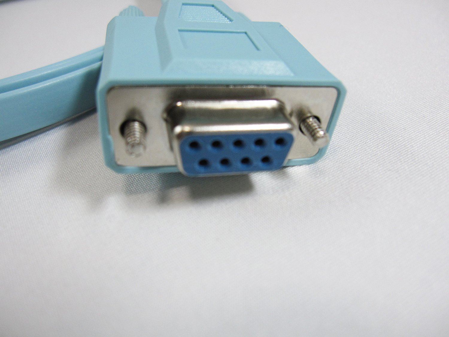 コンソールケーブル RJ45-DB9 水色 ブ...の紹介画像2