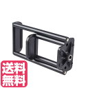 タブレット三脚スタンド スマホアタッチメント ホルダー 2in1 (対応幅57~87mm/112~188mm) 固定ホルダークリップ スマートフォン スタンド ...