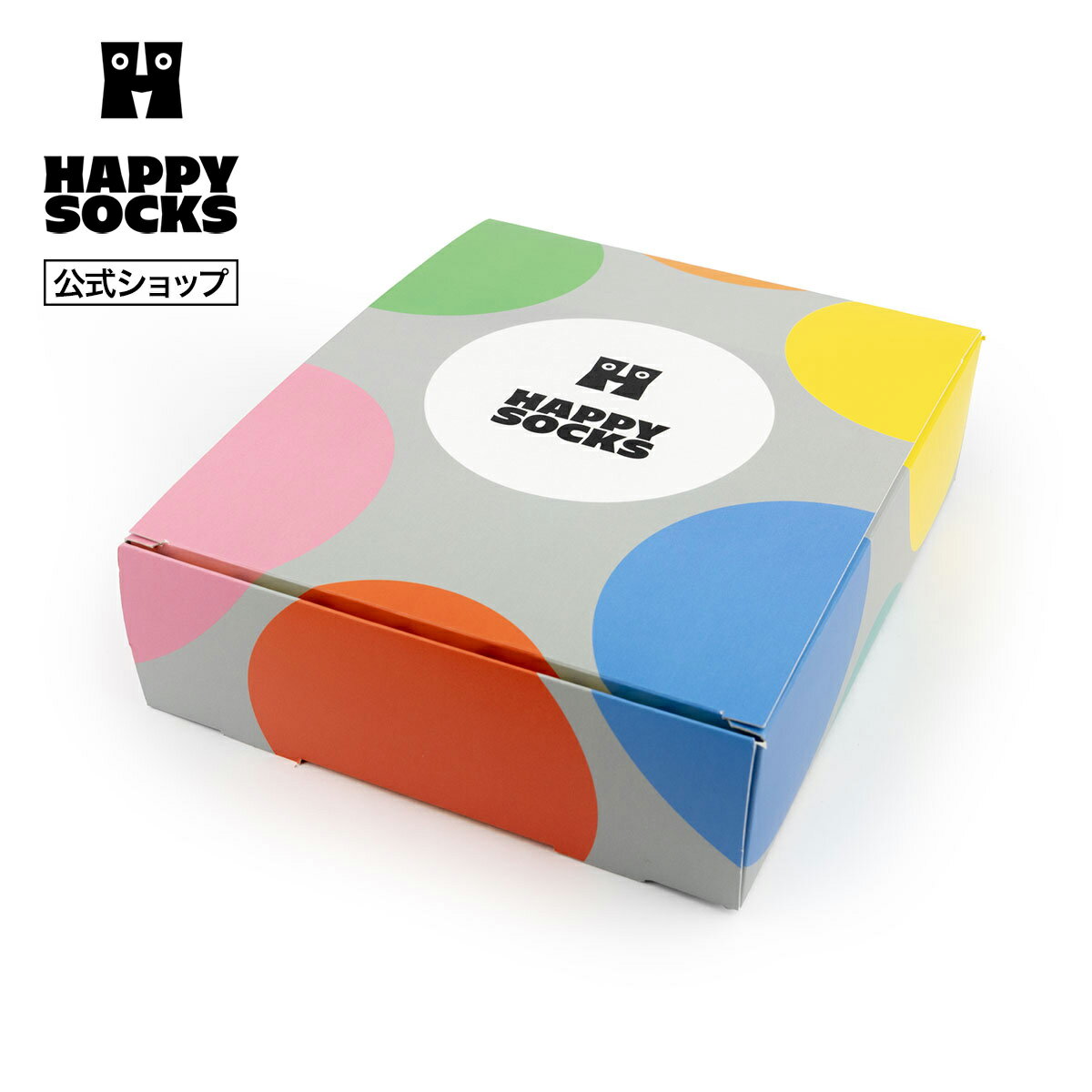 Happy Socks ���� ��4­�ѡۥ��եȥܥå��� �ɥå� / �ϥåԡ����å��� ���å��� ���� ��� ��ǥ����� ��˥��å��� ���ե� �ץ쥼��� �� ...