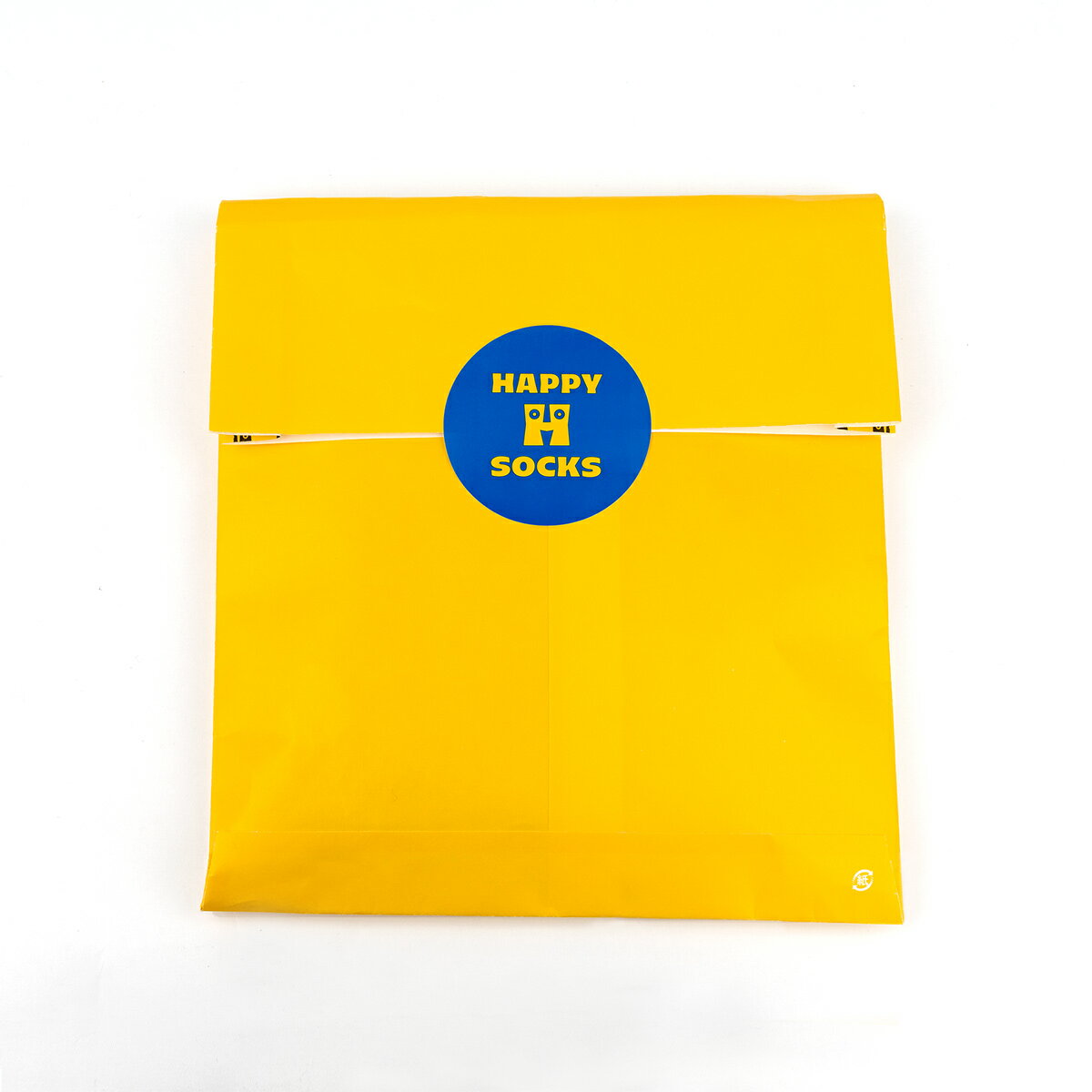 Happy Socks 公式 【2～4足用】ギフト袋 イエロー / ハッピーソックス ソックス 靴下 メンズ レディース ユニセックス ギフト プレゼント 柄 オシャレ ギフトラッピング