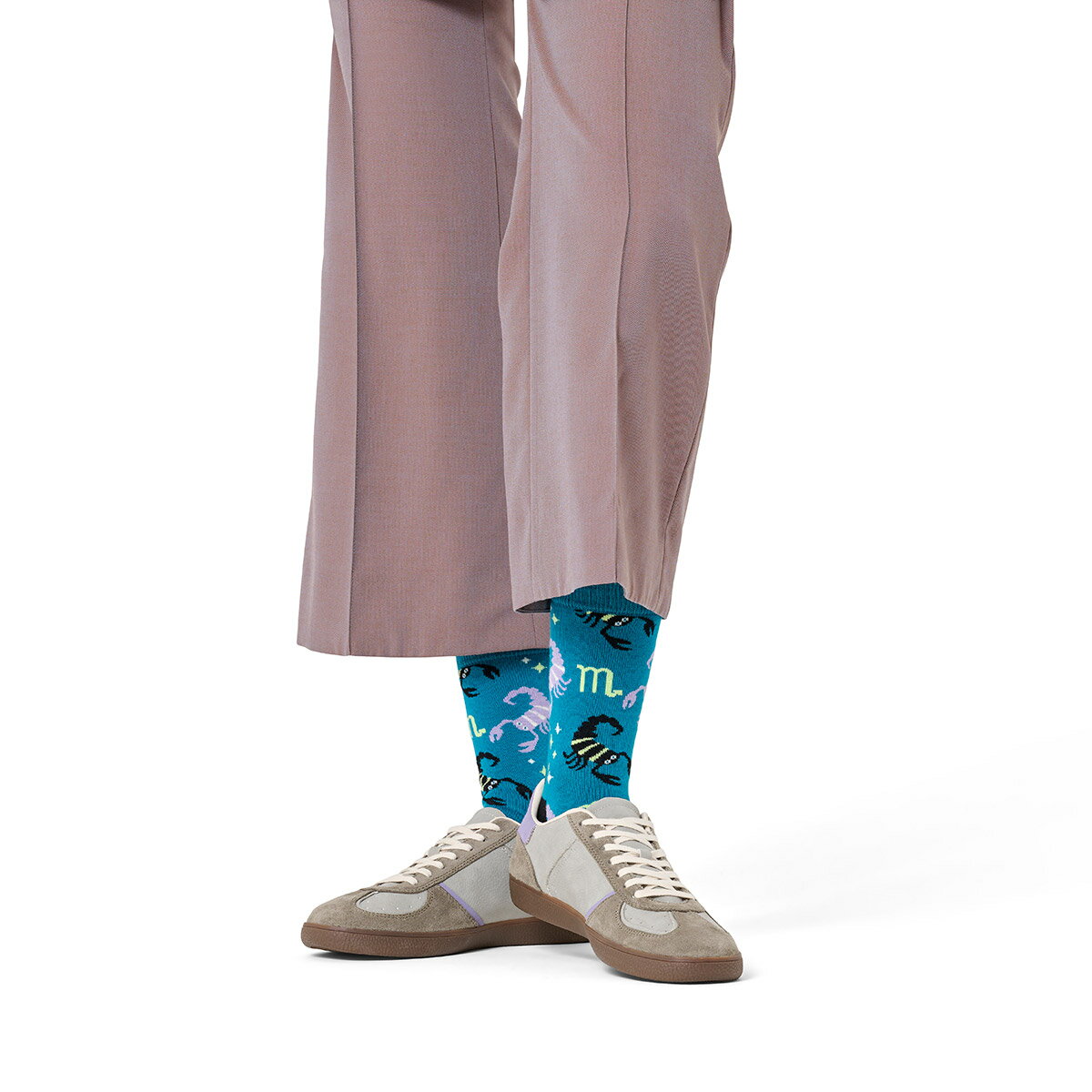 Happy Socks 公式 クルー丈 ソックス 蠍座 / ハッピーソックス ソックス 靴下 メンズ レディース ユニセックス ギフト プレゼント 柄 オシャレ