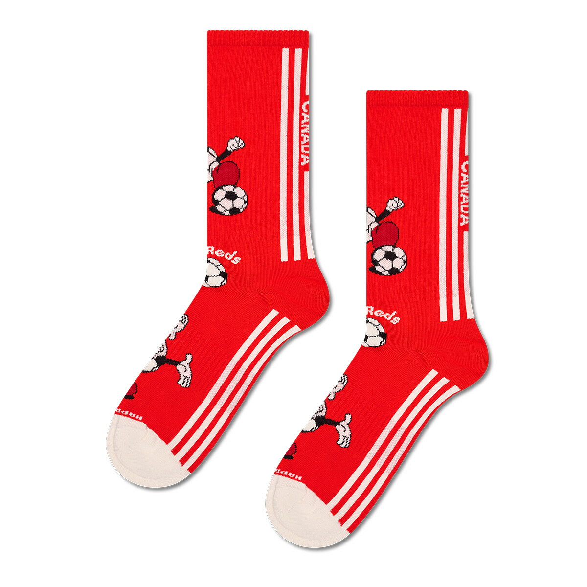 Happy Socks 公式 スポーツ ソックス ワールドカップ カナダ / ハッピーソックス ...