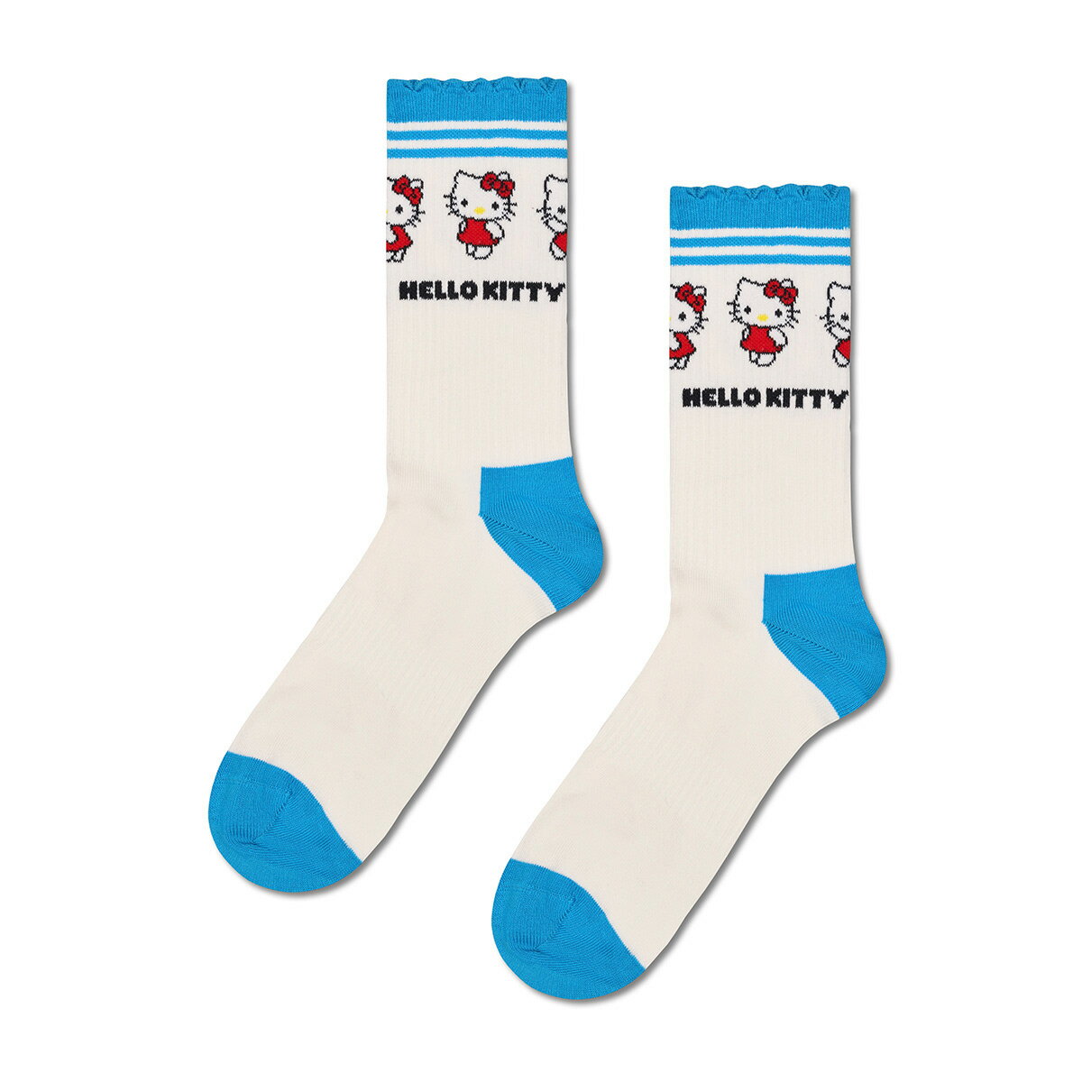 Rakuten - Happy Socks 公式 【Hello Kitty×Happy Socks】ショート丈 スポーツ ソックス ハローキティ フレンズ / ハッピーソックス ソックス 靴下 メンズ レディース ユニセックス ギフト プレゼント 柄 オシャレ コラボ キティちゃん