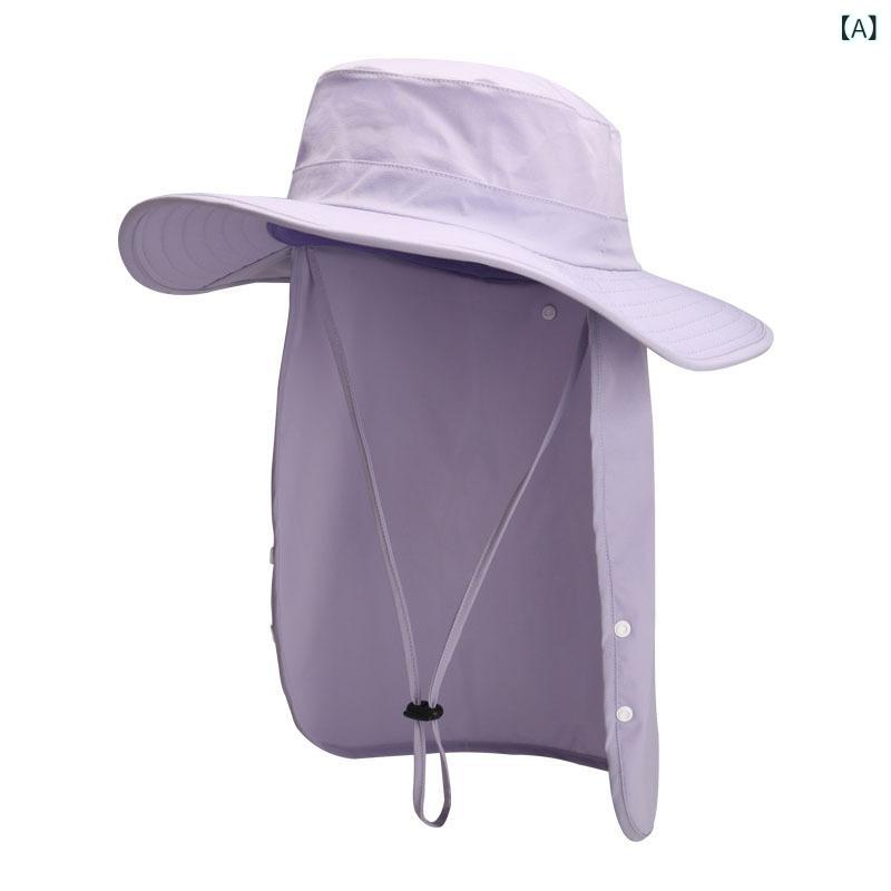 サファリハット 日よけ帽子 UVカット つば広 レディース メンズ アドベンチャーハット 折りたたみ 速乾 冷感素材 メッシュ あご紐付き アウトドア キャンプ 登山 釣り 海 レジャー 春夏 日焼け防止 通気性 運動会 撥水 軽量