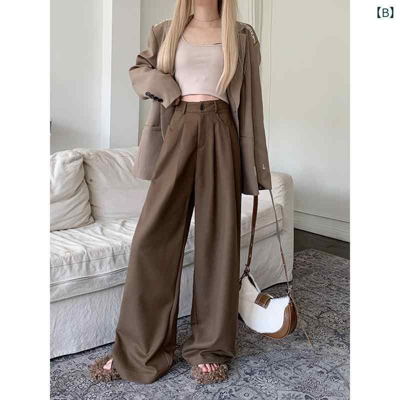 スラックス レディース パンツ ボトムス ワイ...の紹介画像2