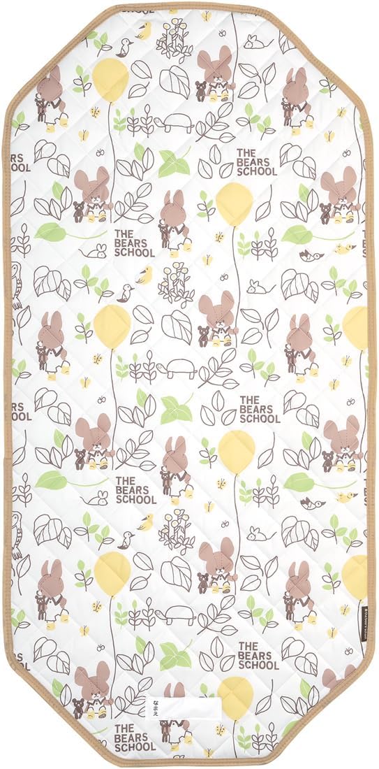 スケーター(Skater) コットカバー M 60×130cm 保育園 お昼寝 簡易ベッドカバー ベッドカバー ベッドシート BCV2-A くまのがっこう すみっコぐらし シナモロール キティ 2