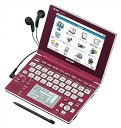【中古】シャープ Brain Wタッチパネル対応 カラー電子辞書 PW-AC900-R ボルドーレッド 100コンテンツ収録 5型高精細カラー液晶 テキストメモ機能搭載